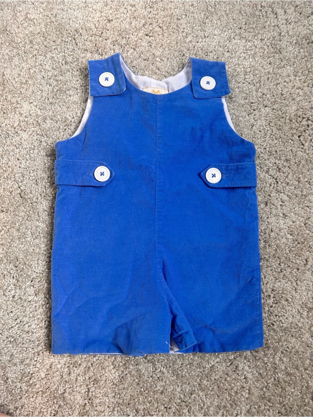 TBBC Classic Blue Corduroy Jon Jon